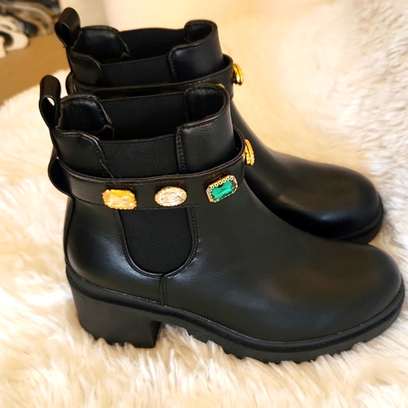 NEW JEWEL COMBAT BOOTS - Picture 6 of 6